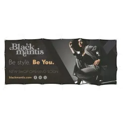 Sublimated Airtex Fabric Fence Banner - 3m x 1.2m