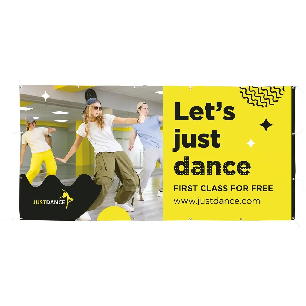 PVC Banner - 2.45m x 1.2m