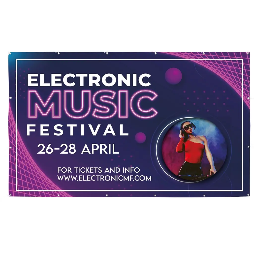 PVC Banner - 2.45m x 1.5m