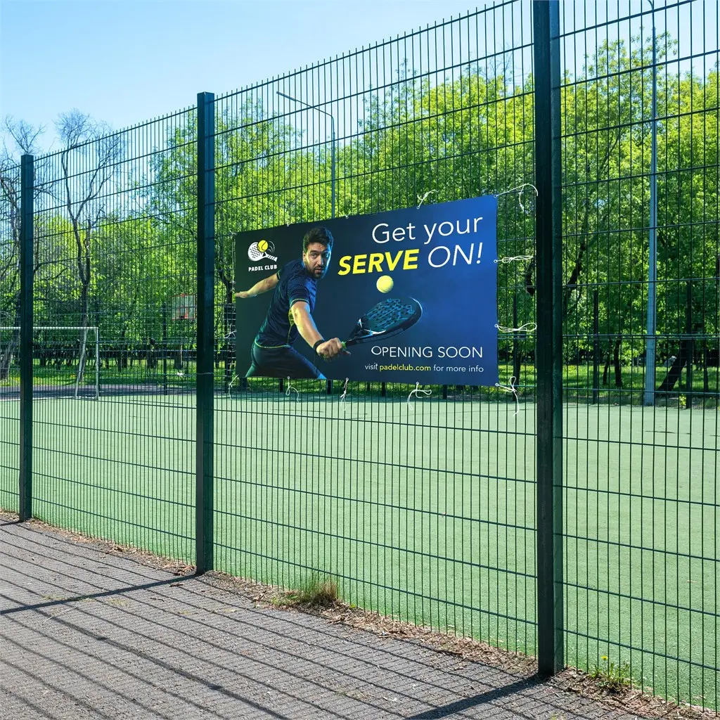 Sublimated Display Fabric Banner - 2.45m x 1.5m
