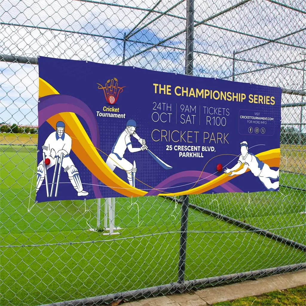 Sublimated Display Fabric Banner - 3m x 1.2m