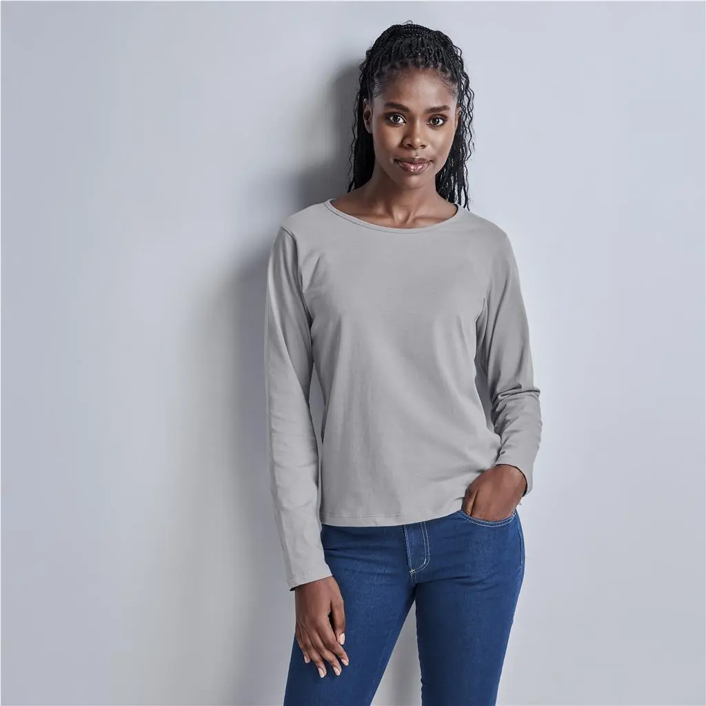 Ladies Long Sleeve Portland T-Shirt