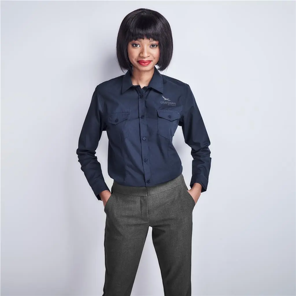 Ladies Long Sleeve Kensington Shirt