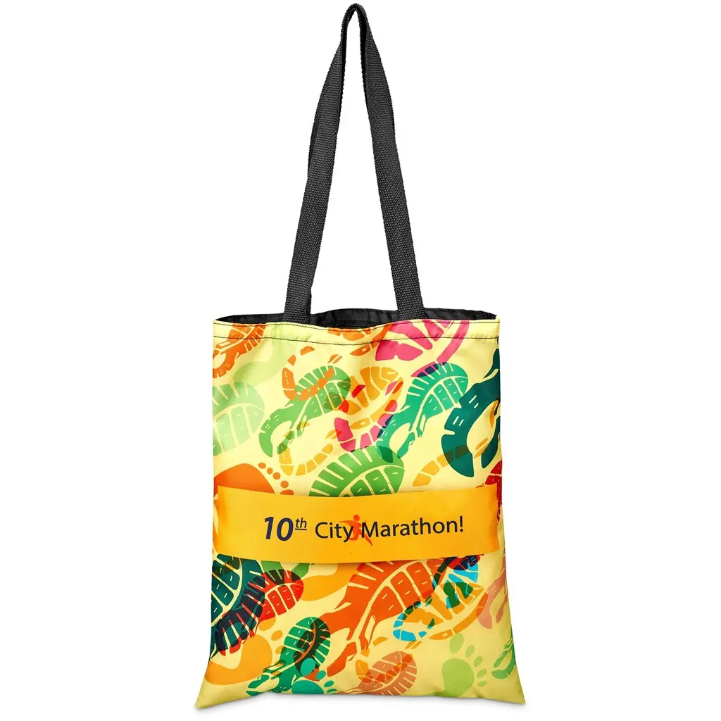 Hoppla Mall Shopper With Front Panel Branding