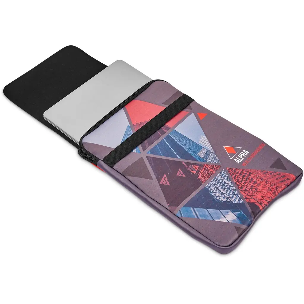 Hoppla Grotto Neoprene Laptop Sleeve With Built-In Mouse Pad