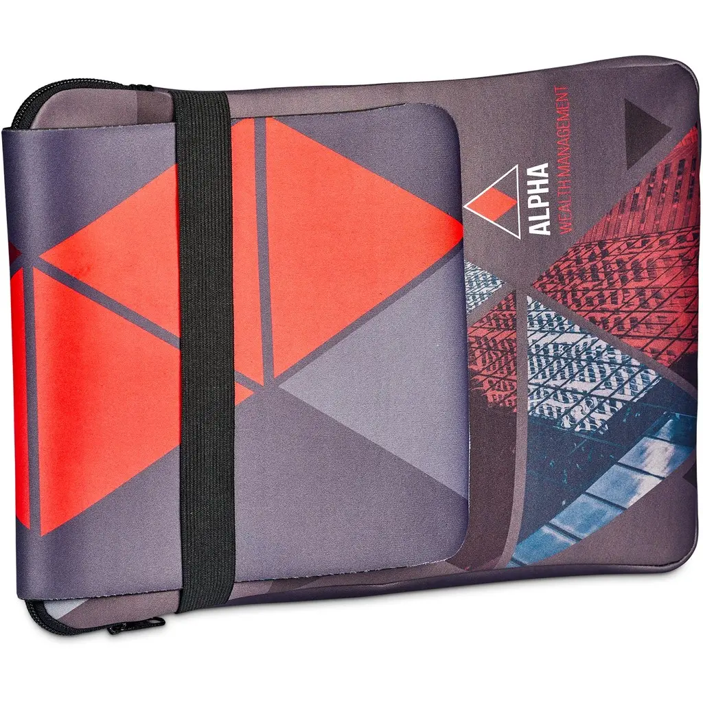 Hoppla Grotto Neoprene Laptop Sleeve With Built-In Mouse Pad
