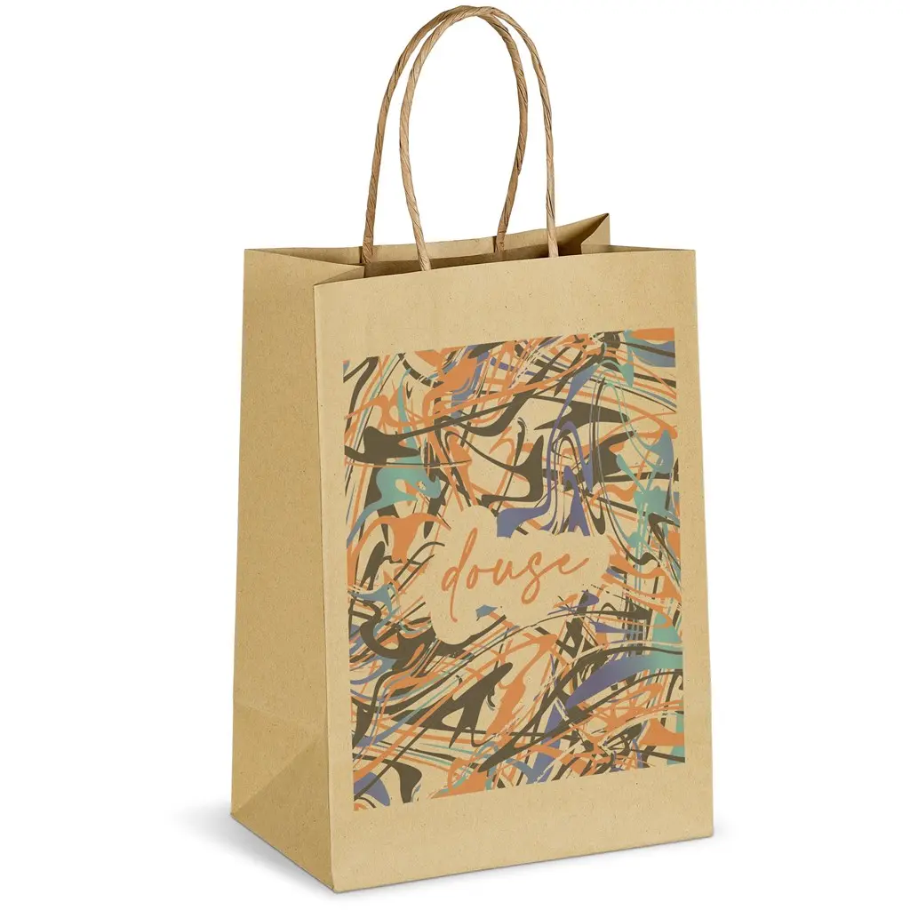 Altitude Ecological Digital Print Mini Paper Gift Bag 150gsm