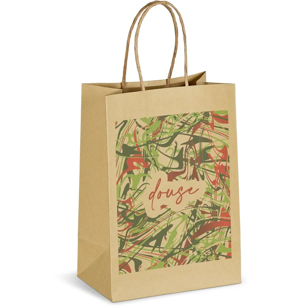 Altitude Ecological Digital Print Mini Paper Gift Bag 150gsm