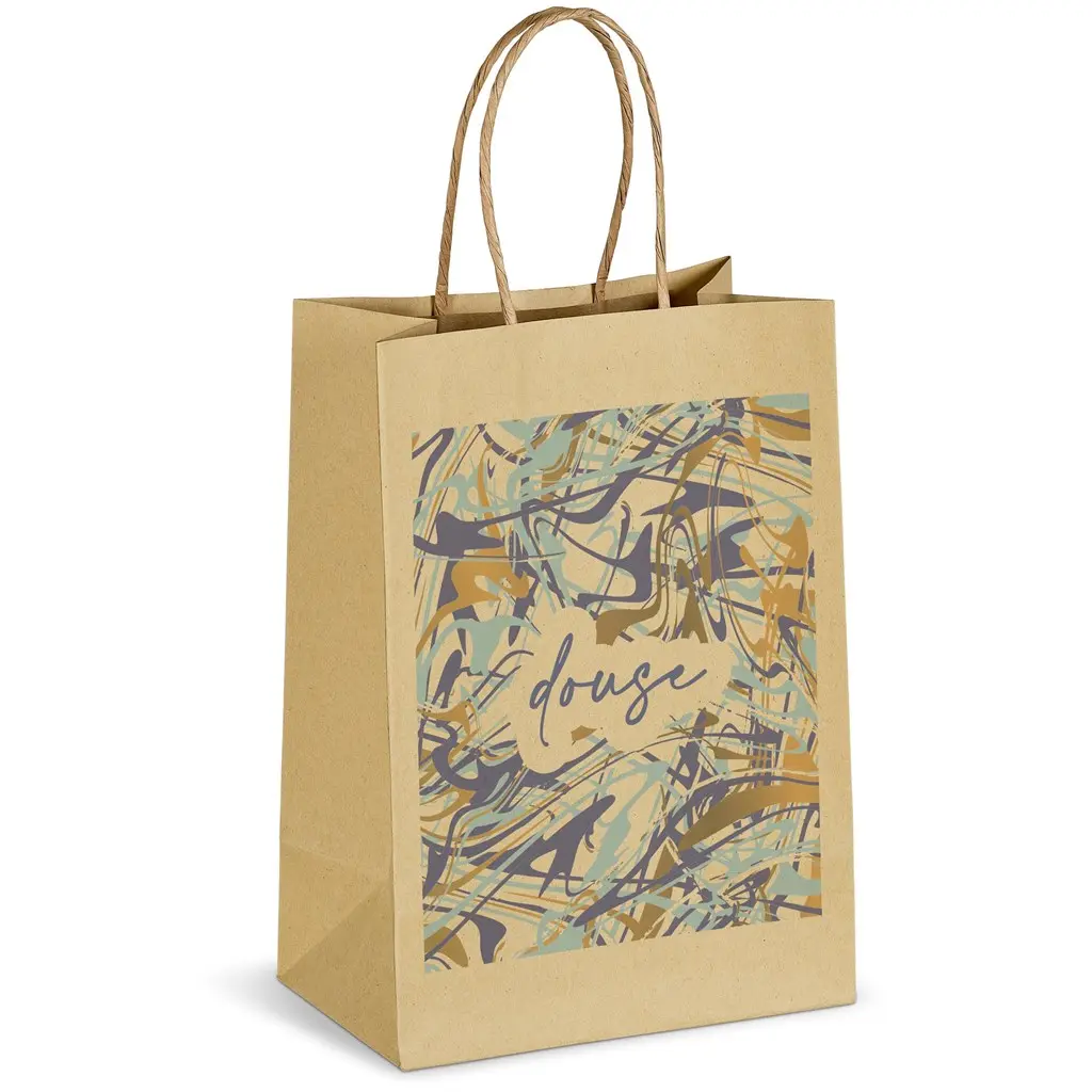 Altitude Ecological Digital Print Mini Paper Gift Bag 150gsm