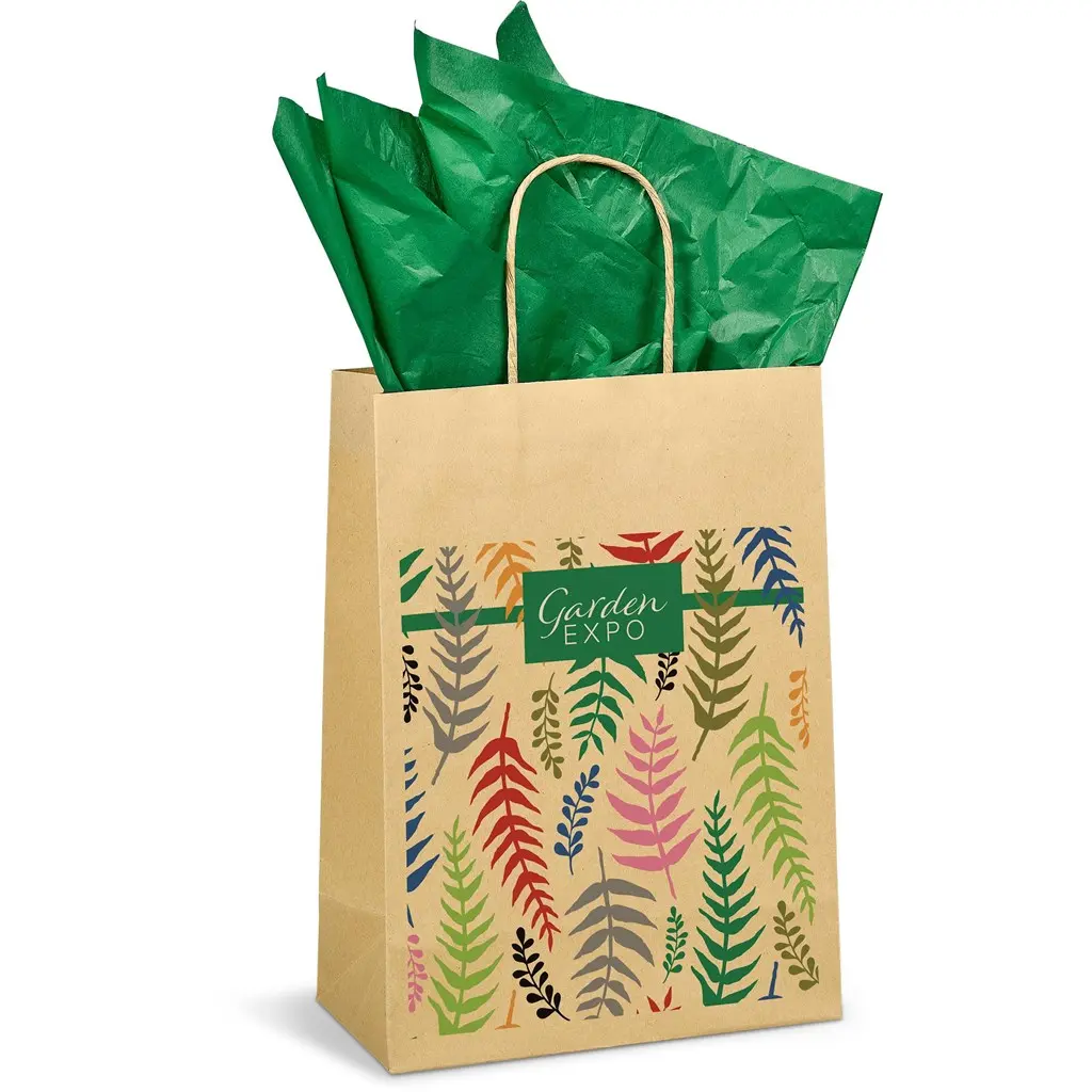 Altitude Ecological Digital Print Midi Paper Gift Bag 150gsm