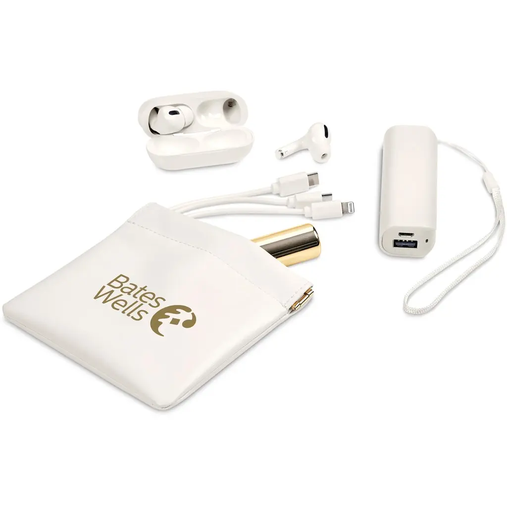 Eva & Elm Plush PU Tech & Accessory Pouch