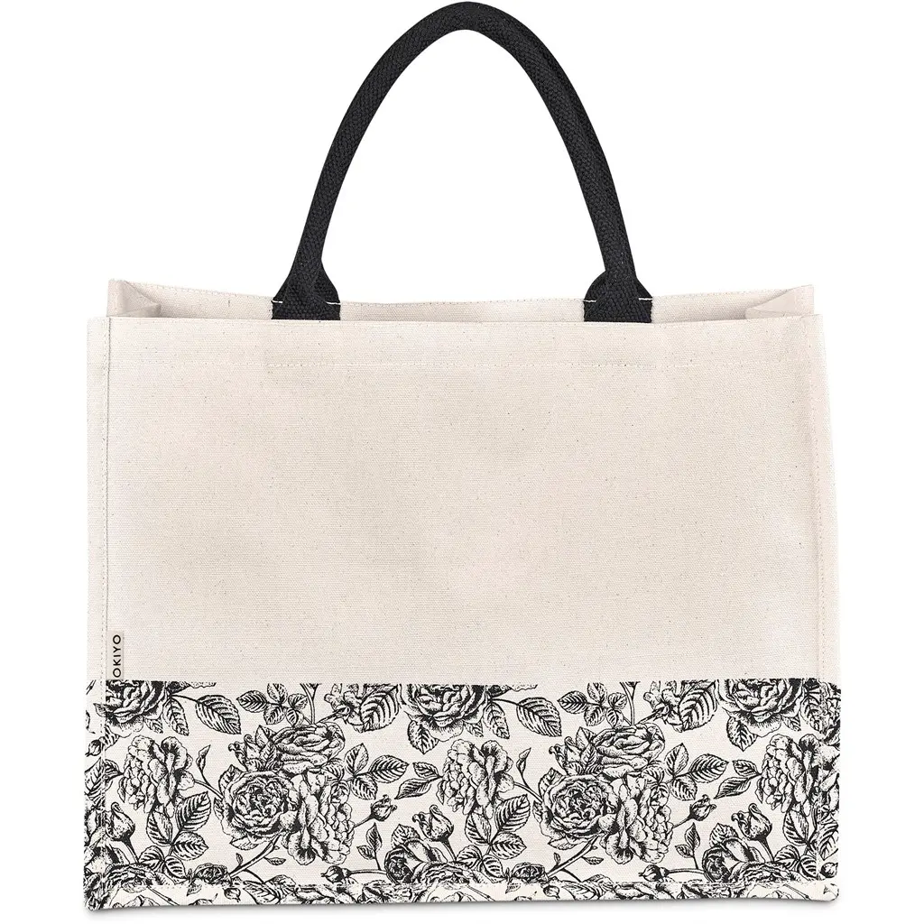 Okiyo Hana Printed Cotton Tote