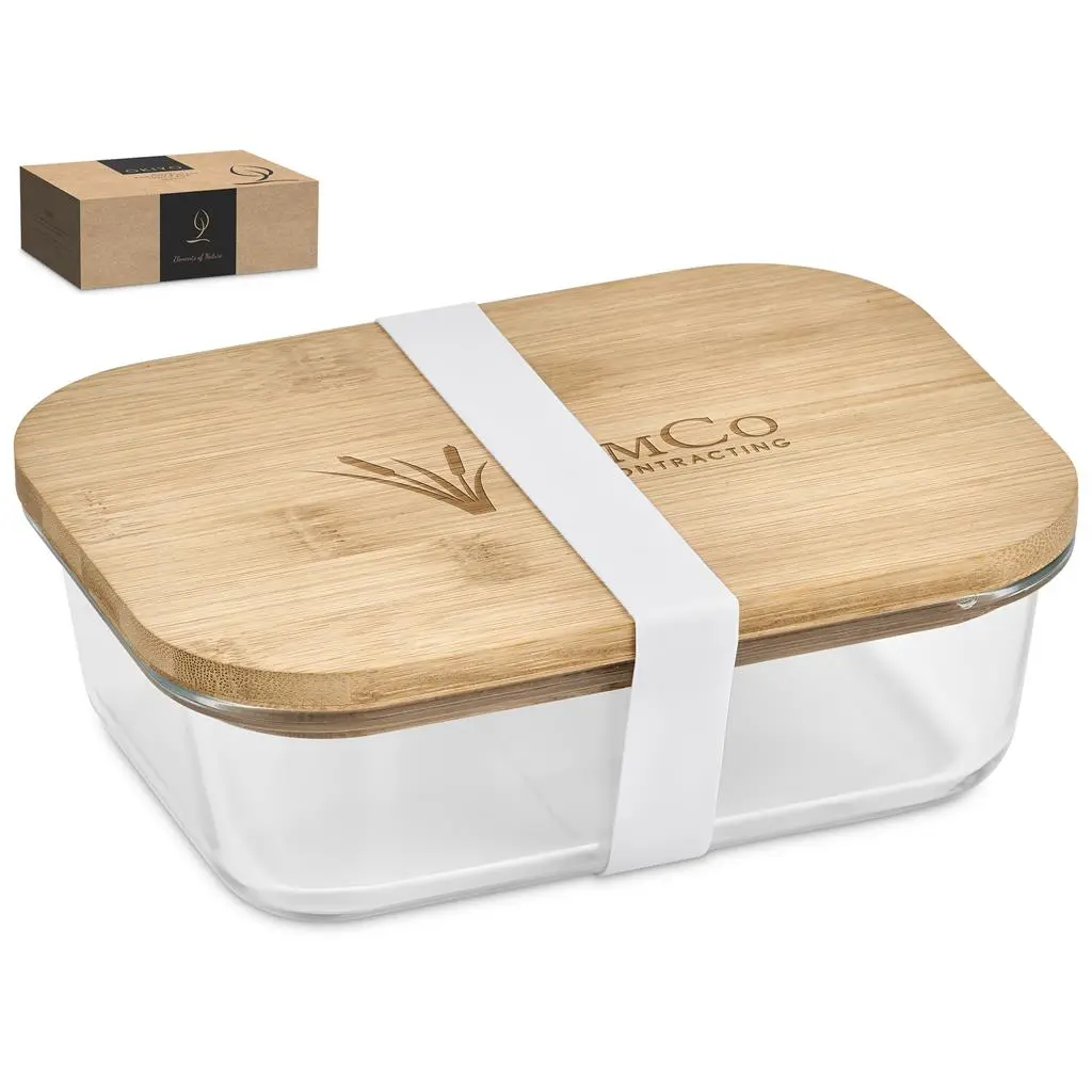 Okiyo Moshi Glass & Bamboo Lunch Box