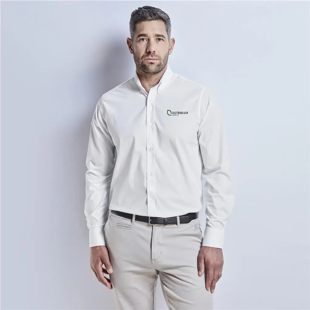 Mens Long Sleeve Sheffield Stretch Shirt