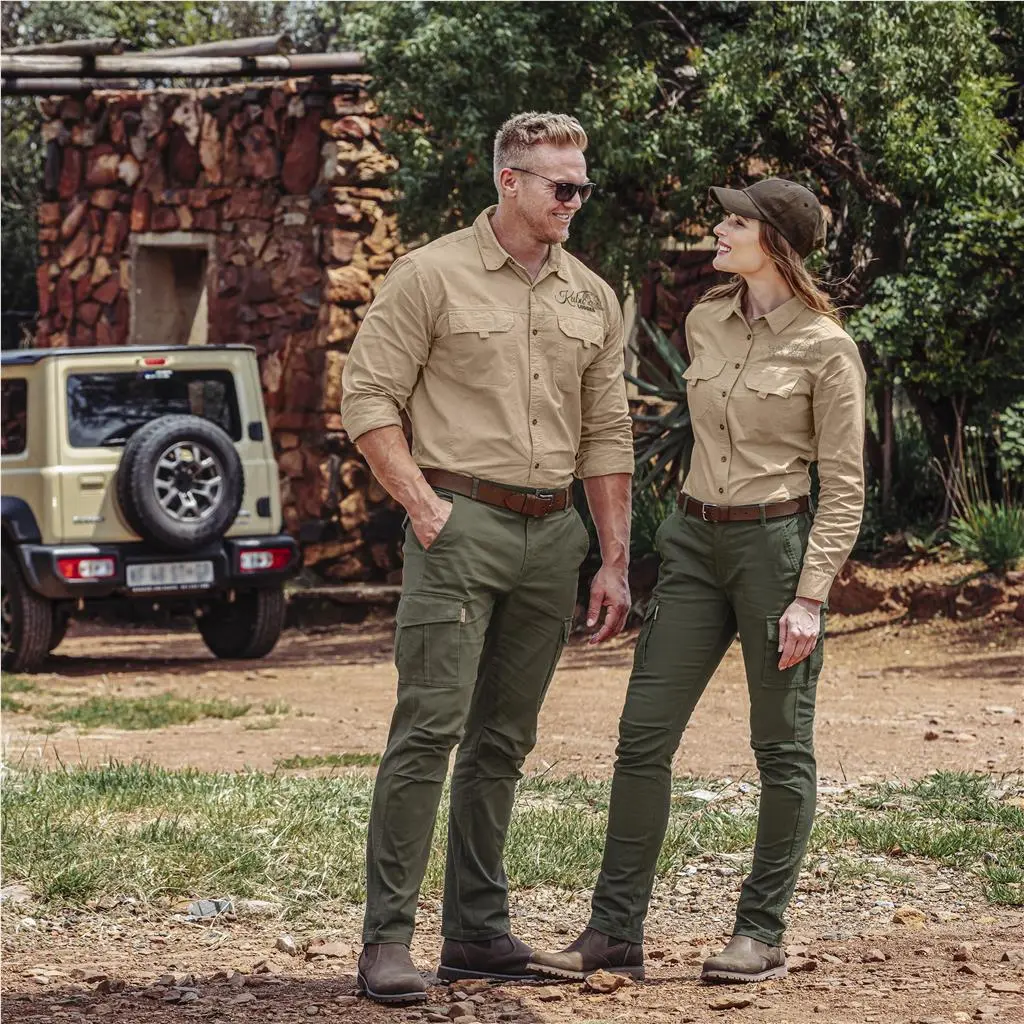 Mens Long Sleeve Mawenzi Twill Shirt