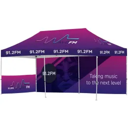 Ovation Gazebo 6m x 3m - 1 Short Half-Wall Skin 1 Long Full-Wall Skin