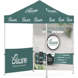 Ovation Gazebo 2m x 2m - 1 Half-Wall Skin 1 Full-Wall Skin