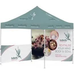 Ovation Gazebo 3m x 3m - 1 Half-Wall Skin 1 Full-Wall Skin