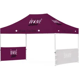 Ovation Gazebo 4.5m x 3m - 2 Short Half-Wall Skins