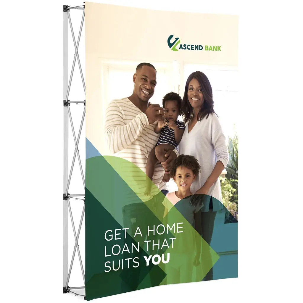 Legend Curved Banner Wall - 1.45m x 2.25m