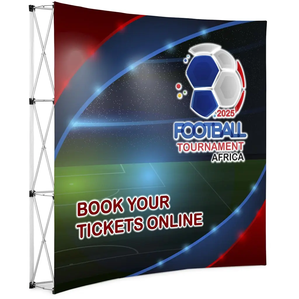 Legend Curved Banner Wall - 2.15m x 2.25m