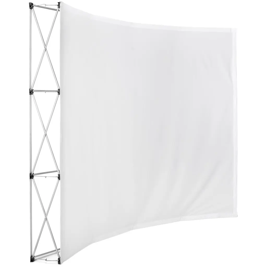 Legend Curved Banner Wall - 2.85m x 2.25m