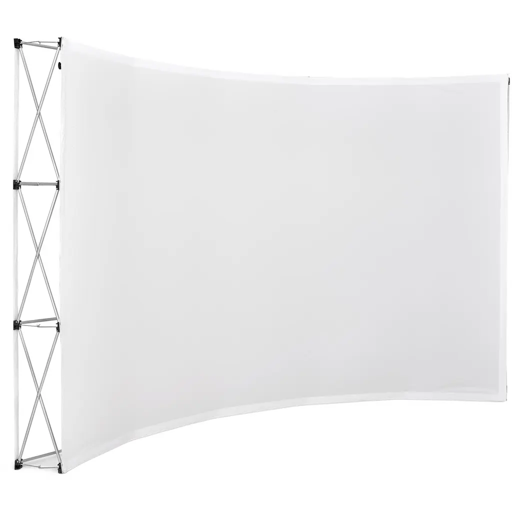 Legend Curved Banner Wall - 3.5m x 2.25m