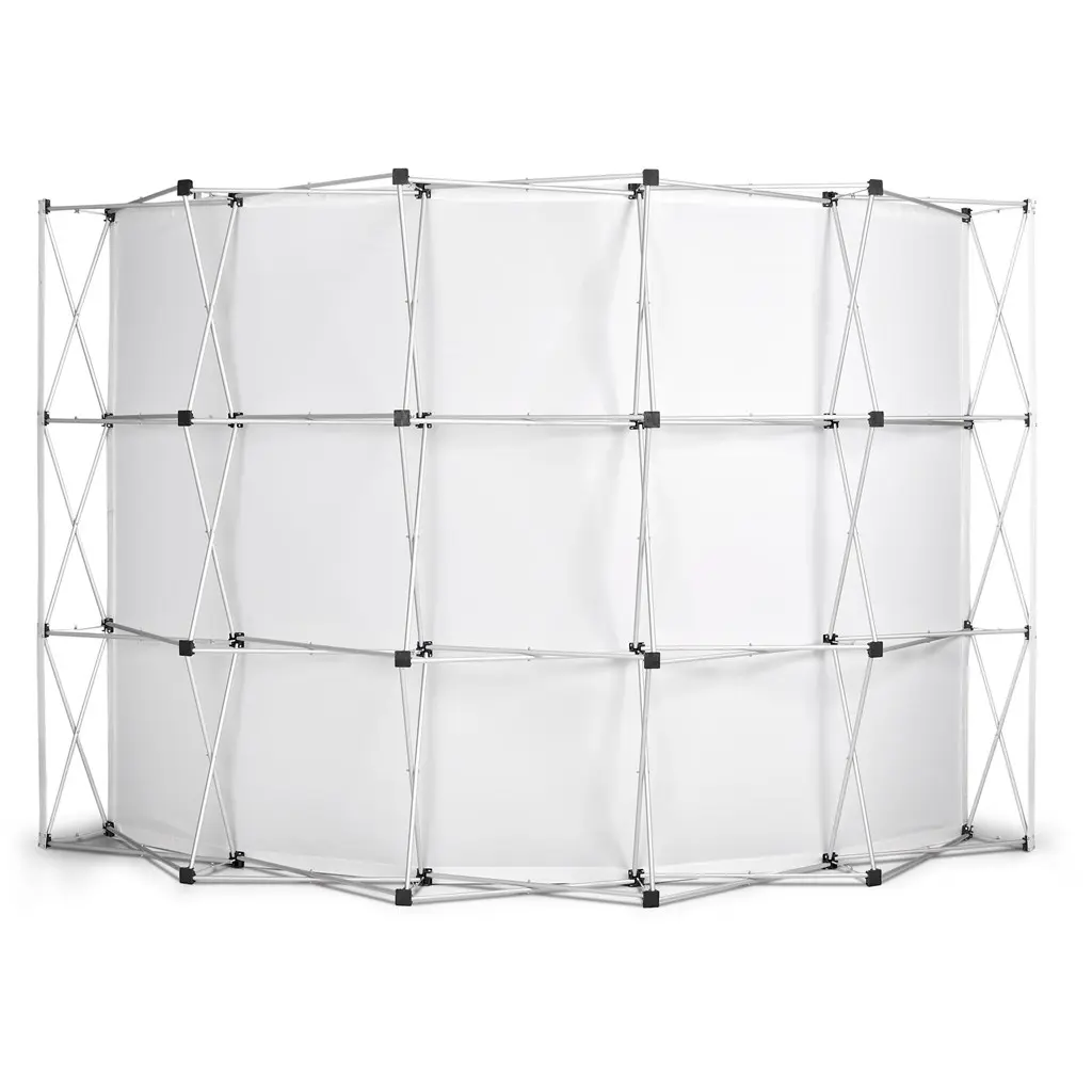 Legend Curved Banner Wall - 3.5m x 2.25m