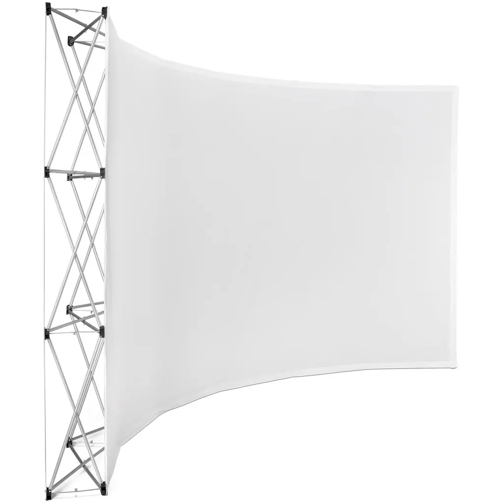 Legend Curved Banner Wall - 4.2m x 2.25m