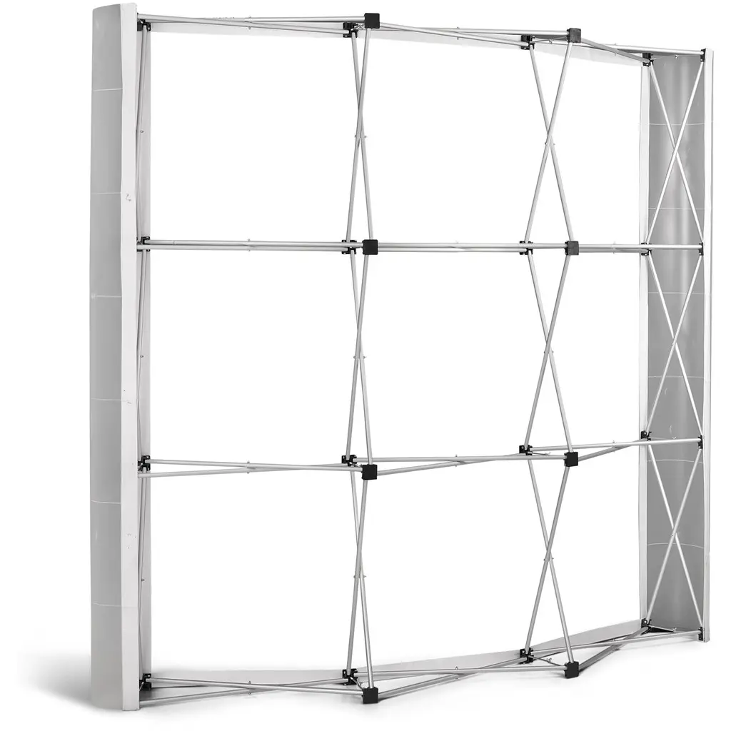 Legend Curved Banner Wall With Wings - 2.15m x 2.25m