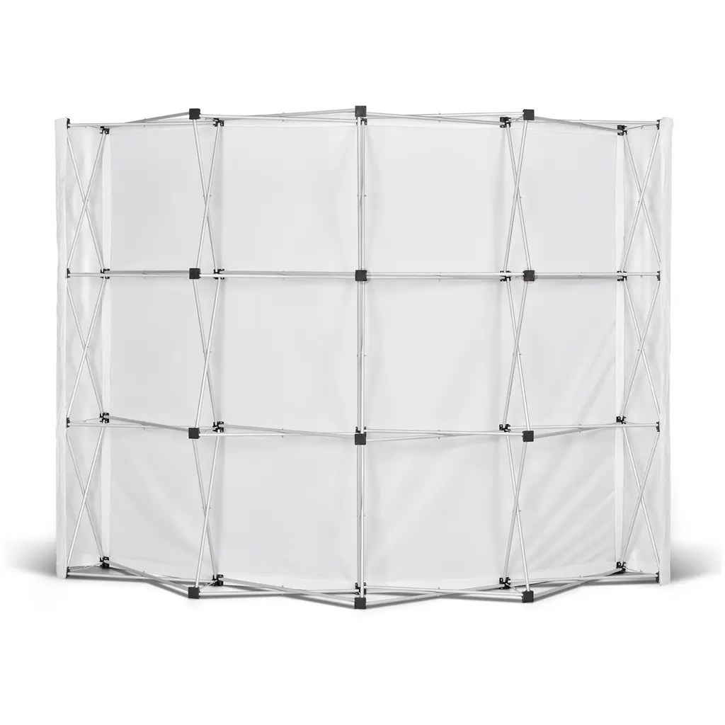 Legend Curved Banner Wall With Wings - 2.85m x 2.25m
