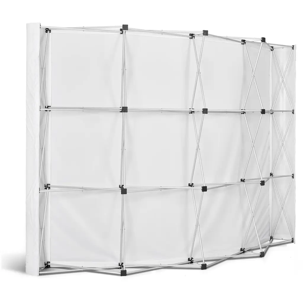 Legend Curved Banner Wall With Wings - 2.85m x 2.25m