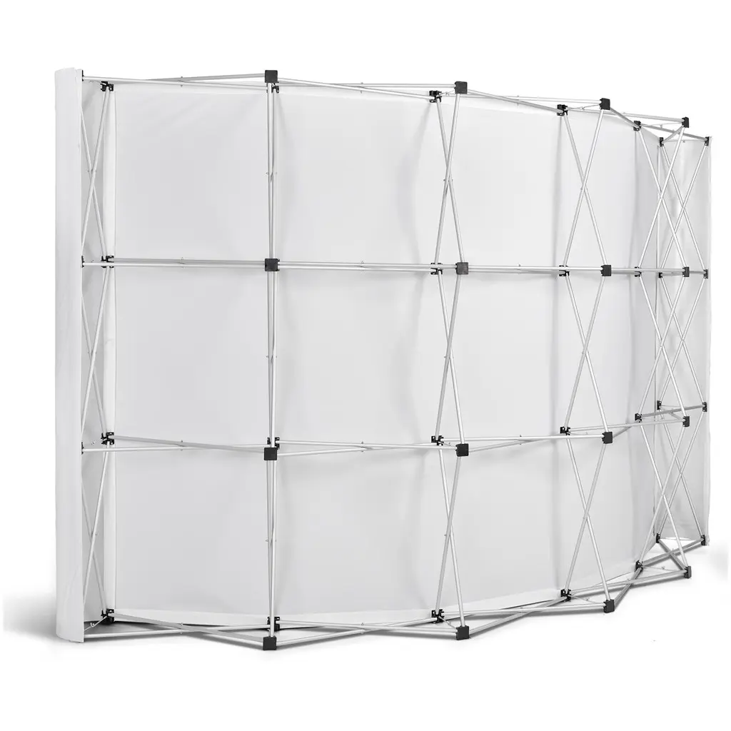 Legend Curved Banner Wall With Wings - 3.5m x 2.25m