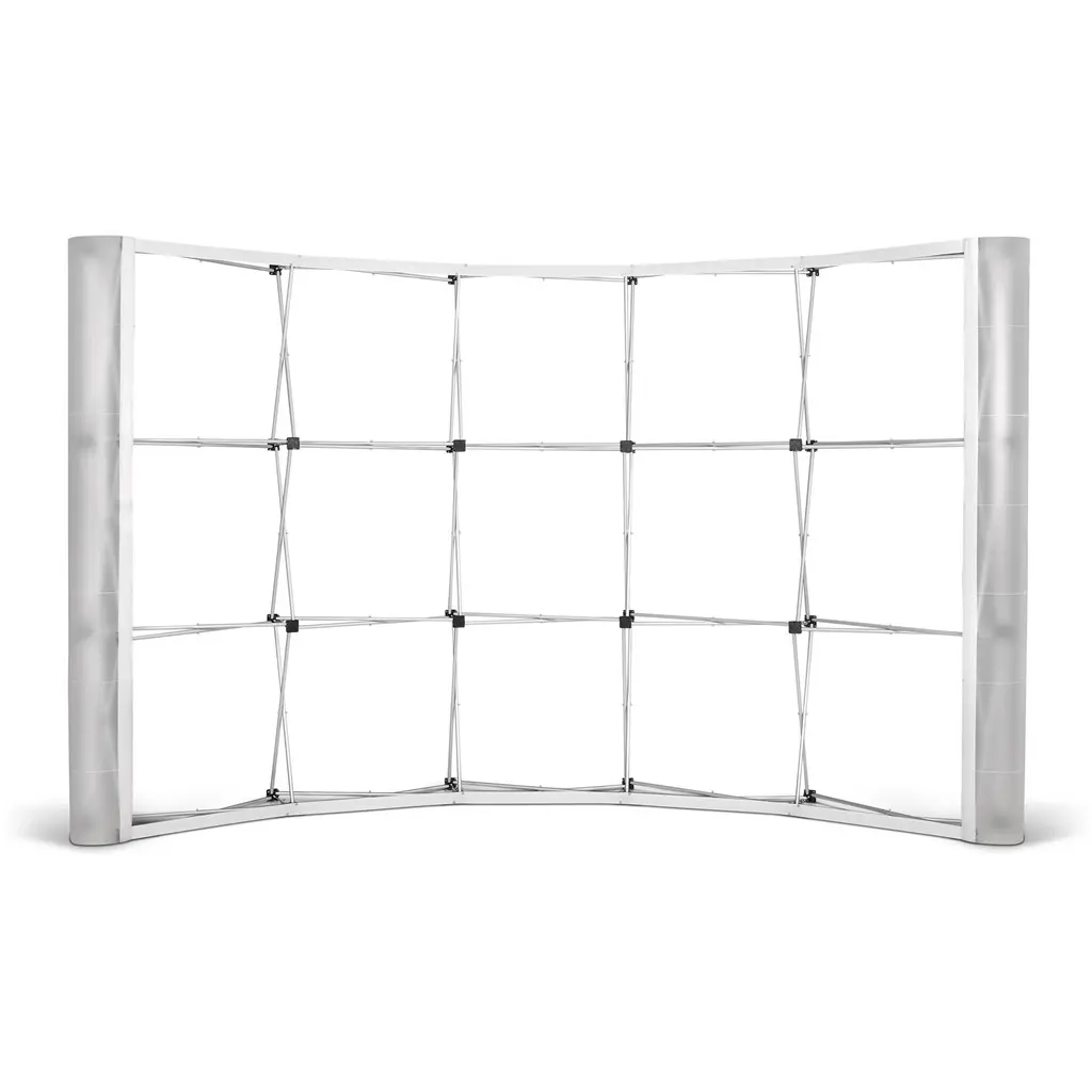 Legend Curved Banner Wall With Wings - 3.5m x 2.25m