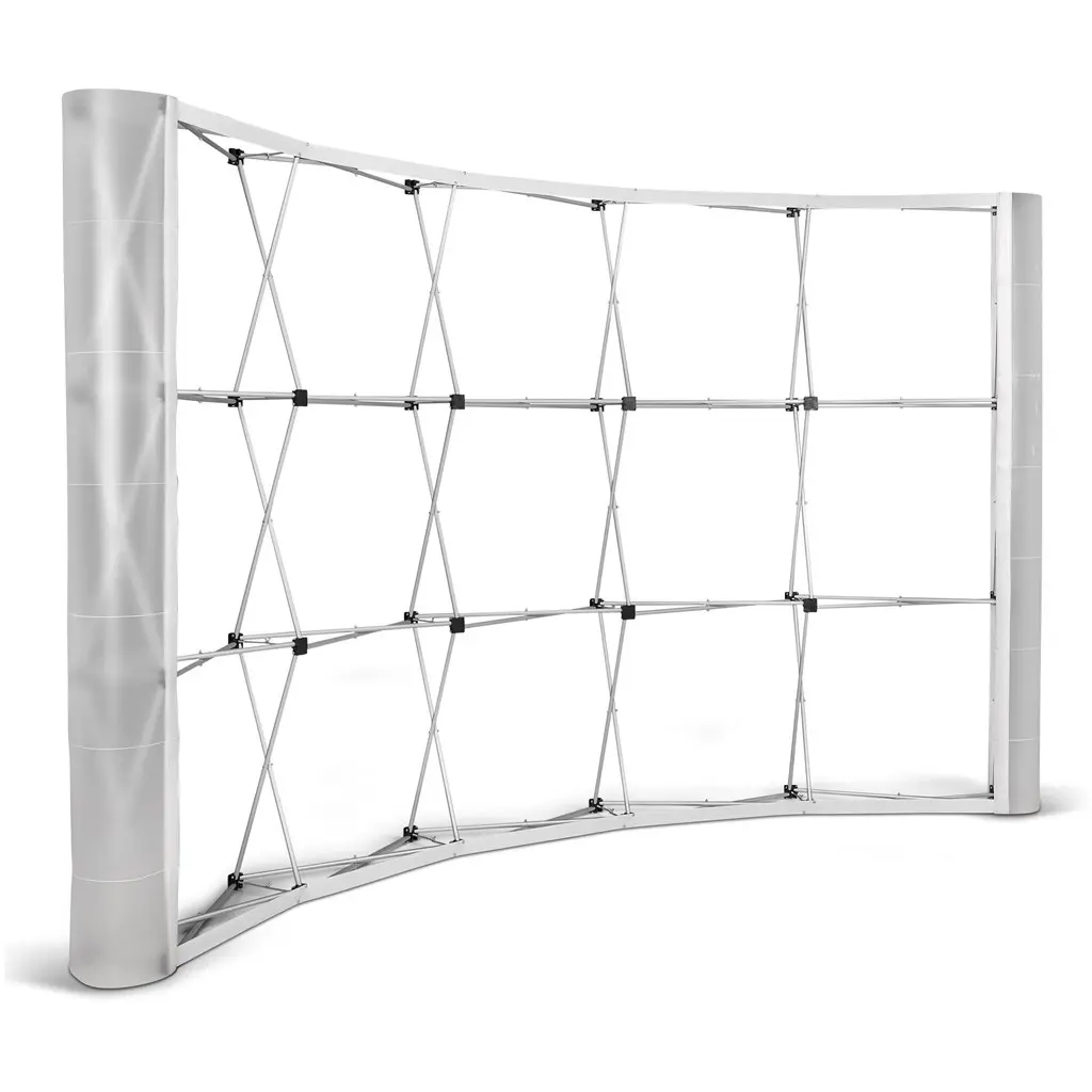Legend Curved Banner Wall With Wings - 3.5m x 2.25m