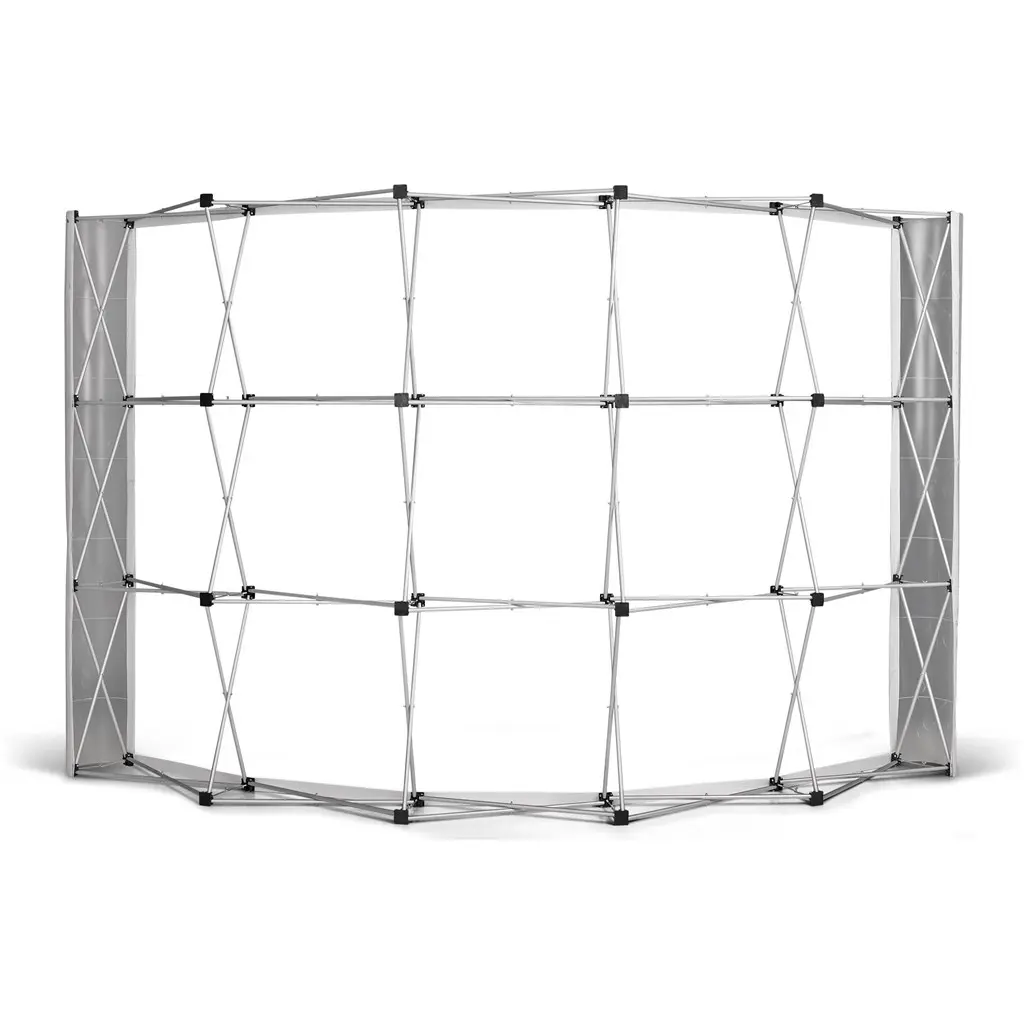Legend Curved Banner Wall With Wings - 3.5m x 2.25m