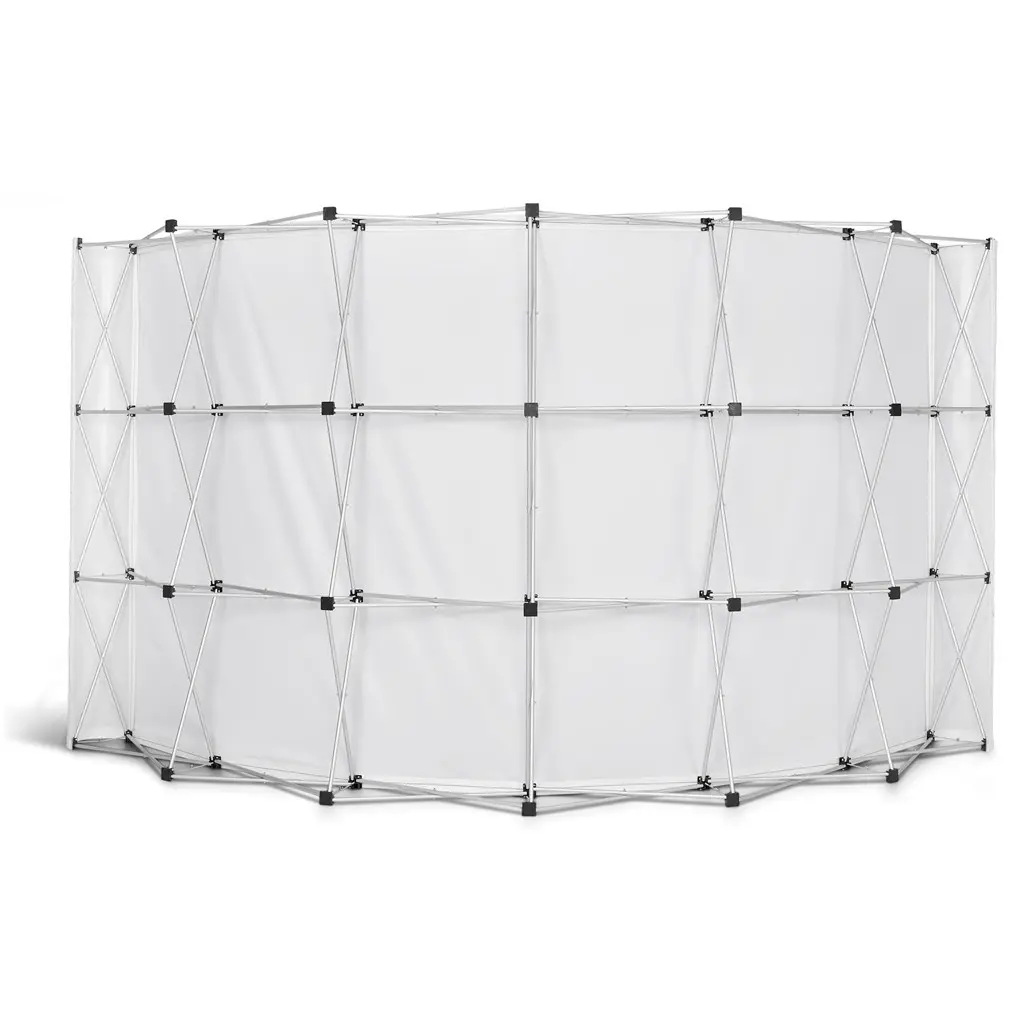 Legend Curved Banner Wall With Wings - 4.2m x 2.25m