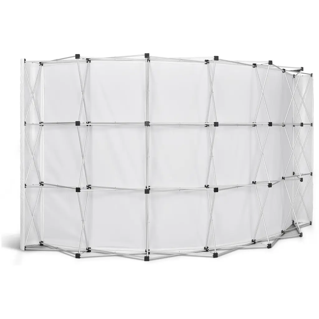 Legend Curved Banner Wall With Wings - 4.2m x 2.25m