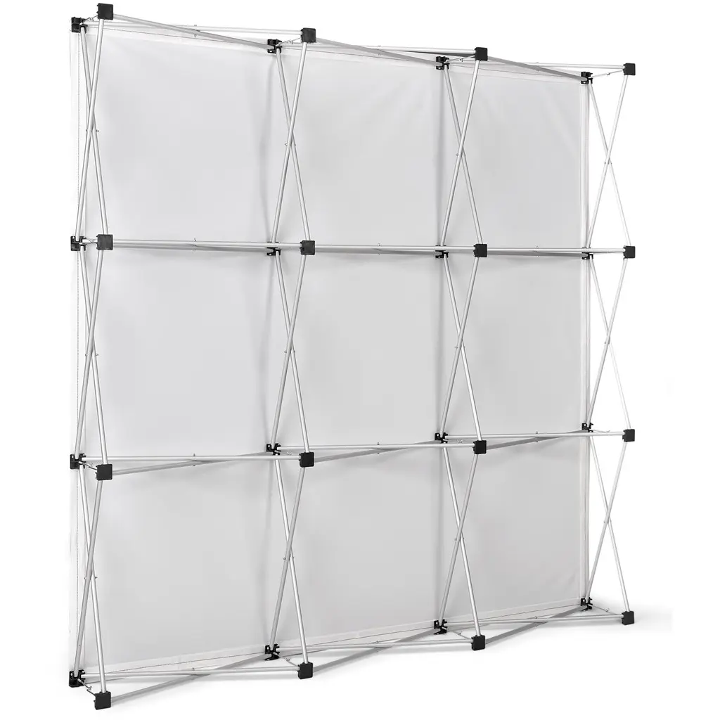 Legend Straight Banner Wall - 2.25m x 2.25m