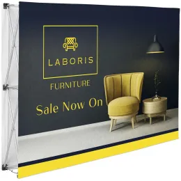 Legend Double-Sided Straight Banner Wall - 1.52m x 2.25m