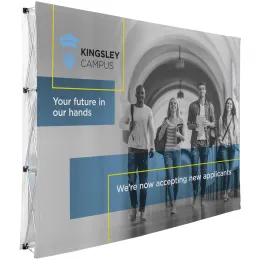 Legend Double-Sided Straight Banner Wall - 3m x 2.25m