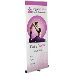 Champion Fabric Pull Up Banner - 0.85m x 2m