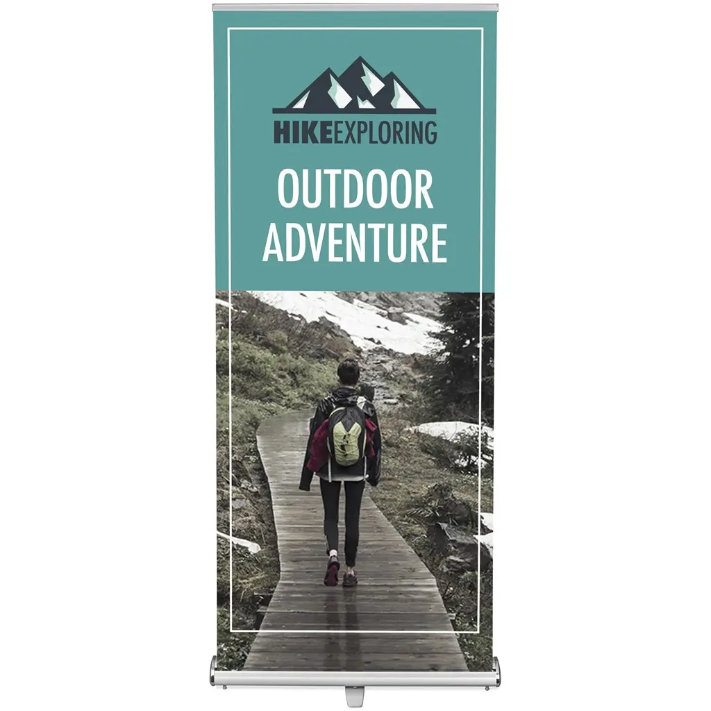Legend Layflat Pull Up Banner - 0.85m x 2m