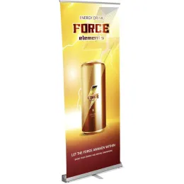 Legend Fabric Pull Up Banner - 0.85m x 2m