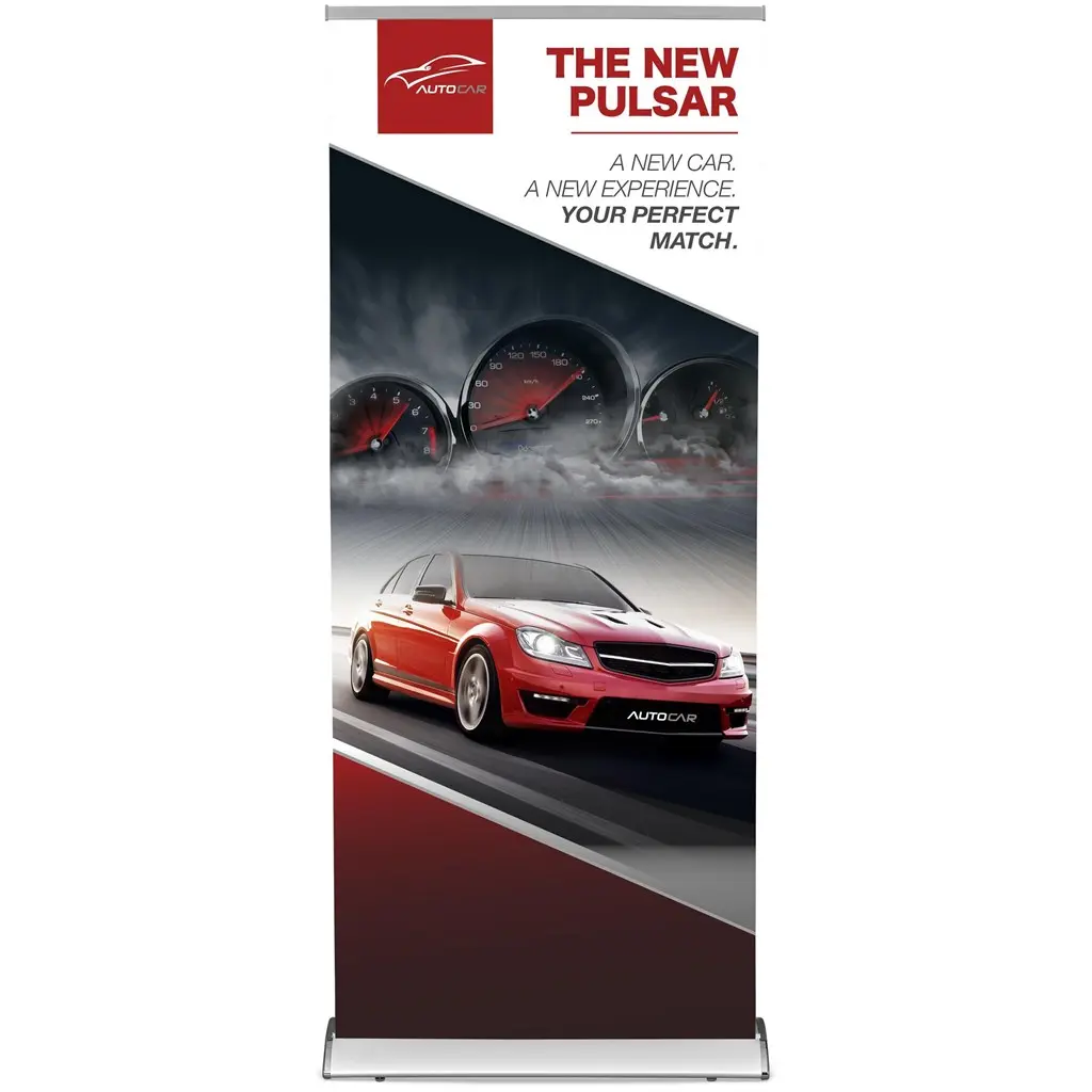 Ovation Fabric Pull Up Banner - 0.85m x 2m