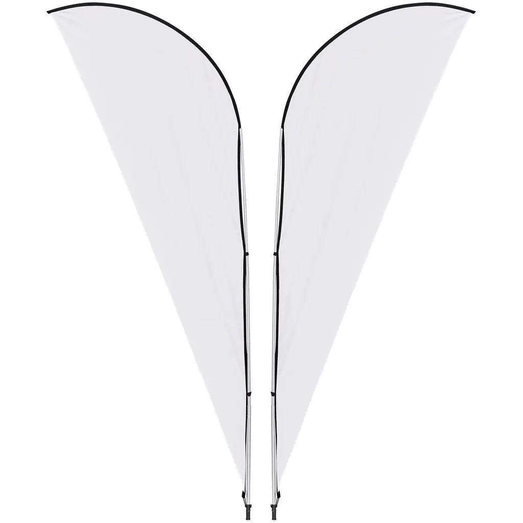 Legend 2m Sharkfin Double-Sided Flying Banner