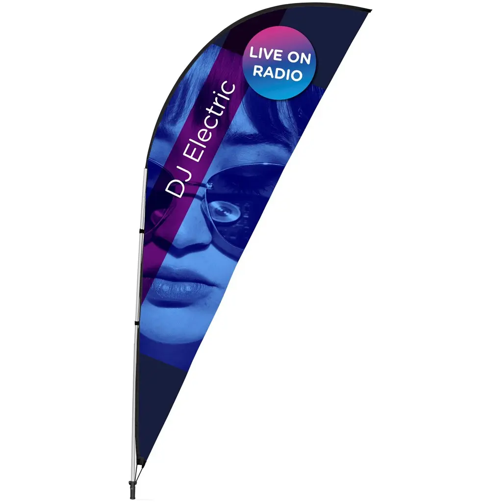 Legend 3m Sharkfin Double-Sided Flying Banner