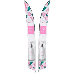 Legend 4m Arcfin Double-Sided Flying Banner