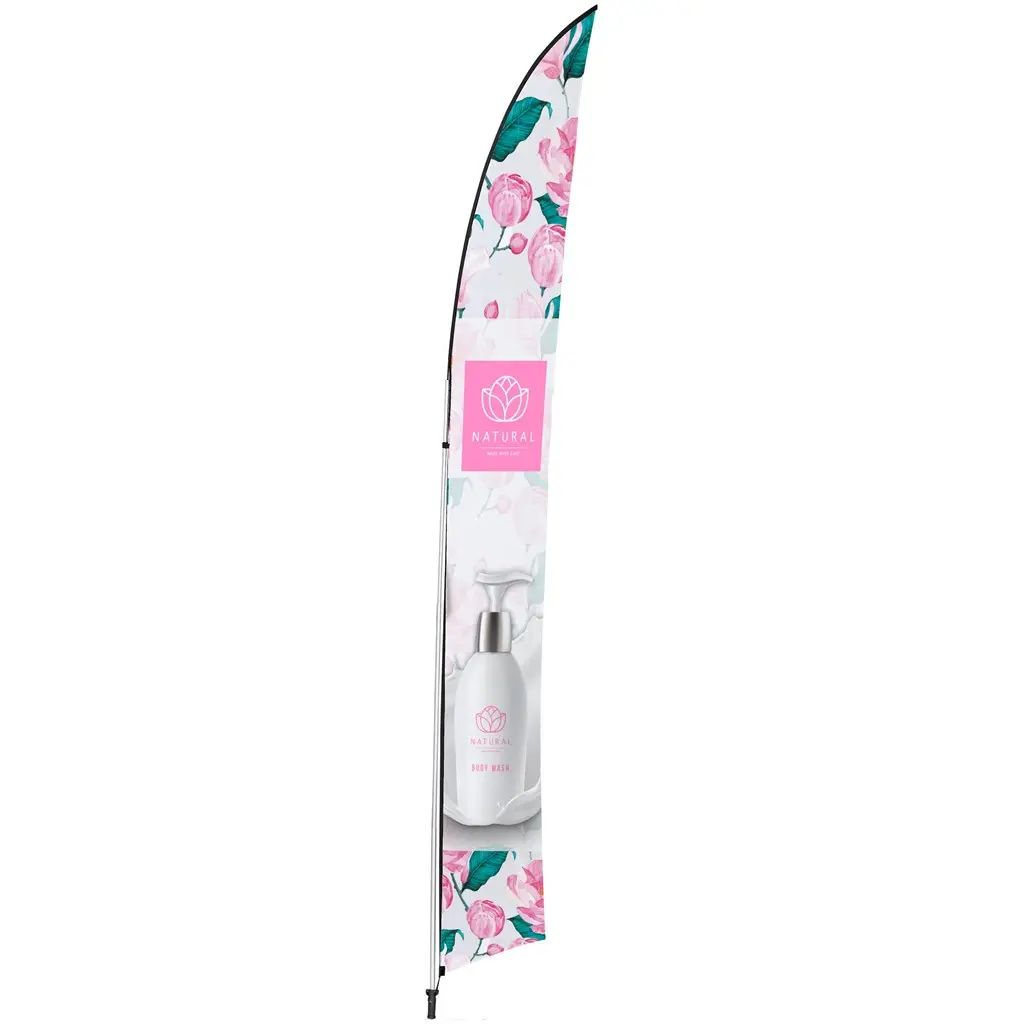 Legend 4m Arcfin Double-Sided Flying Banner
