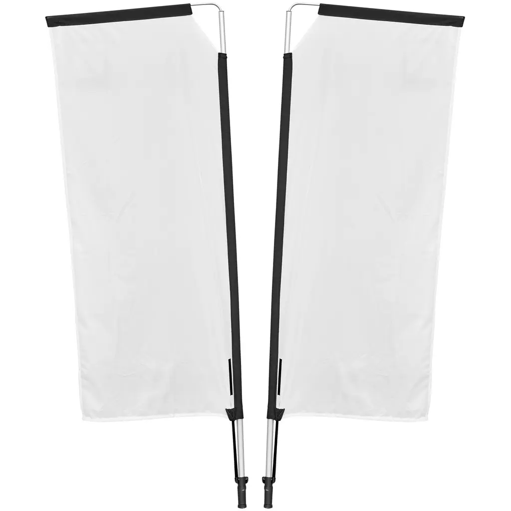 Legend 2m Telescopic Double-Sided Flying Banner